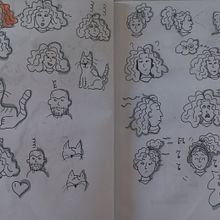 Meu projeto do curso: A arte de desenhar: transforme seus rabiscos em arte Ein Projekt aus dem Bereich Traditionelle Illustration, Bleistiftzeichnung, Zeichnung und Sketchbook von mgualtieri24 - 15.01.2023