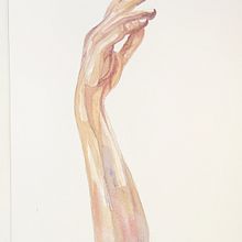 Mijn project van de cursus: Illustreer handen met aquarel. Painting, Watercolor Painting, and Figure Drawing project by Judith van Rijswijk - 01.15.2023