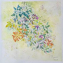 My project for course: Creation of Color Palettes with Watercolor. Un projet de Illustration traditionnelle, Beaux Arts, Peinture, Aquarelle , et Théorie des couleurs de Vivian Mar - 15.01.2023