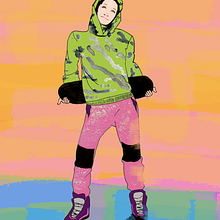 My project for course: Expressive Illustration of Urban Characters. Un proyecto de Ilustración tradicional, Diseño de personajes, Dibujo e Ilustración con tinta de anjacla - 15.01.2023