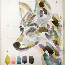 Mi proyecto del curso: Técnicas experimentales de acuarela para principiantes Ein Projekt aus dem Bereich Traditionelle Illustration, Bildende Künste, Aquarellmalerei und Naturalistische Illustration von Xenia Torner - 15.01.2023