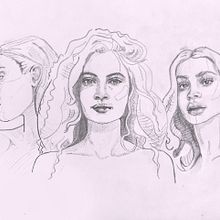 Mi proyecto del curso: Sketchbook de retrato: explora el rostro humano. Sketching, Drawing, Portrait Drawing, Artistic Drawing, and Sketchbook project by andresmauriciosanchezgarzon - 01.16.2023