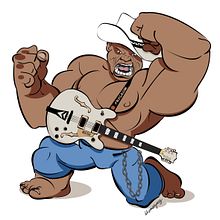 ILUSTRACIÓN ANTONIO MONTANA - Cantante Grupo "Montana" @RockAndRollTour. Traditional illustration, Design, Character Design, Graphic Design, and Music project by Rebeca Márquez - 03.31.2022