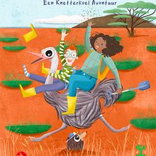 Book Project - Van de Noordpool naar Nairobi. Traditional illustration, and Picturebook project by Gozde Eyce - 01.16.2023