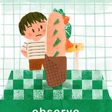 "Beat That Sandwich", my project for course: Illustrated Picturebooks: Create Poetic Vignette Imagery . % Fathia Hirani Habib tarafından hazırlanan Editör, al Tasarım, Çizim, Dijital İllüstras, on, Hika, e anlatımı, Hika, e panosu, Anlatı, O, mak, Ve Resimli kitap projesi - 01.16.2023