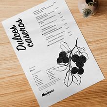 Identidad visual: Café Menssana. Un proyecto de Ilustración tradicional, Br e ing e Identidad de Isabela Quintes - 16.01.2023