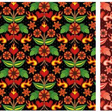 Mi proyecto del curso: Ilustración para estampados con alma Ein Projekt aus dem Bereich Traditionelle Illustration, Musterdesign, Vektorillustration und Prägung von aidalajou - 30.01.2023