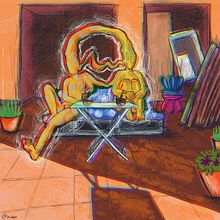 Amiga. Traditional illustration, Drawing, Digital Drawing, Artistic Drawing, and Digital Illustration project by Raquel Guirao Zaragoza - 01.16.2023