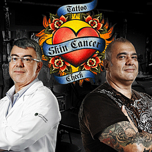Tattoo Skin Cancer Check. Un proyecto de Publicidad, Cop, writing, Marketing, Dirección de arte y Diseño de tatuajes de Paco Conde - 17.01.2023