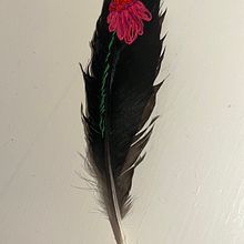 My project for course: Extraordinary Embroidery: Explore Alternative Organic Materials. Embroider, and Textile Design project by Kathryn Hanley - 01.17.2023