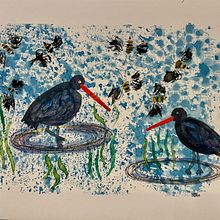 My project for course: Illustrating Nature: A Creative Exploration. Traditional illustration, Painting, Drawing, Watercolor Painting, Ink Illustration, and Naturalistic Illustration project by Nathalie - 01.16.2023