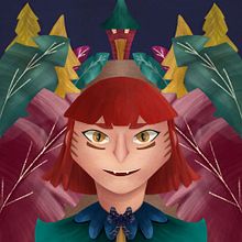 Mi proyecto del curso: Técnicas y estilos de ilustración con Procreate. Traditional illustration, Digital Illustration, and Digital Drawing project by Nerina Vallejo Verdi - 12.21.2022