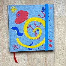Mein Abschlussprojekt für den Kurs: Gestaltung und Binden von Skizzenbüchern. Un proyecto de Ilustración tradicional, Artesanía, Encuadernación, DIY y Sketchbook de b.tschuppert - 17.01.2023