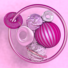 Mon projet du cours : Design 3D pour Instagram avec Cinema 4D. 3D, 3D Modeling, and 3D Design project by Melissa Cristina Rollet Salazar - 01.17.2023