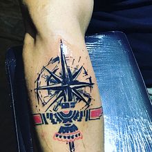 Mi proyecto del curso: Técnicas de tatuaje blackwork con línea fina. Tattoo Design project by Nicolas Peralta Cortes - 01.15.2023