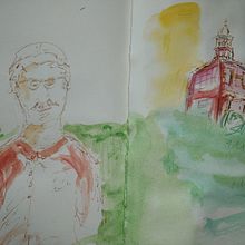 My project for course: Artistic Watercolor Sketching: Dare to Express Your Ideas. Traditional illustration, Sketching, Creativit, Drawing, Watercolor Painting, and Sketchbook project by Gary Colles - 01.17.2023