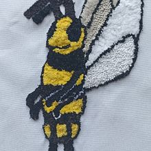 Mi proyecto del curso: Introducción al bordado con aguja mágica. Un progetto di Ricamo, Punch needle e Textile Design di Adriana Guerrero - 17.01.2023