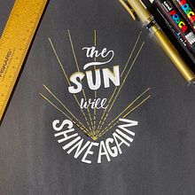 My project for course:  Intro to Hand-Lettering for Inspirational Quotes Ein Projekt aus dem Bereich T, pografie, Kalligrafie, Lettering, T, pografisches Design, H und Lettering von rachelcelestino - 07.01.2023