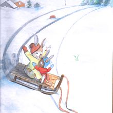 Mon projet du cours : Personnages animaux à l’aquarelle pour livres jeunesse. Traditional illustration, Fine Arts, Painting, Drawing, Watercolor Painting, Children's Illustration, and Narrative project by Ambre Martel - 01.17.2023