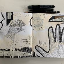 My project for course: Sketchbook Creation: Find Your Own Language. Een project van  Beeldende kunst,  Creativiteit, Tekening met potlood,  Tekening y Sketchbook van Cat Goldenberg - 18.01.2023