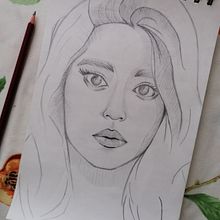 I miei primi ritratti su blocco da disegno: esplora il volto umano Ein Projekt aus dem Bereich Porträtzeichnung und Zeichnung von rosamaria_pace - 18.01.2023