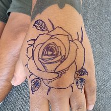 My project for course: Blackwork Tattoo Techniques with Fine Lines. Tattoo Design project by M Cardona - 01.18.2023