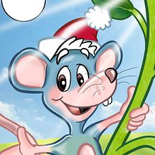 Felicitación Nuevo año. Traditional illustration, Animation, Character Design, and Graphic Design project by David Pérez López - 12.22.2022