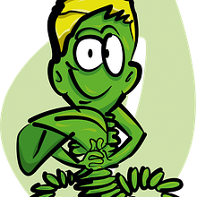 Worm character Ein Projekt aus dem Bereich Traditionelle Illustration und Design von Halyna Klimuk - 18.01.2023