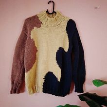 Mi proyecto del curso: Diseño y tejido de prendas con la técnica de intarsia. Een project van  Modeontwerp, Textiel, DIY, Breien y Textielontwerp van Angie Villalobos - 16.01.2023