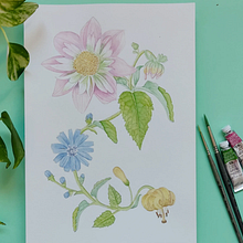 Mi proyecto del curso: Acuarela realista para composiciones botánicas. Een project van Traditionele illustratie, Schilderij,  Tekening, Aquarelschilderen y  Botanische illustratie van Raúl M C - 18.01.2023