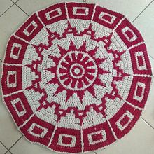 Tapete Mandala Solaris. Un proyecto de Crochet de Kátia Cristina - 18.01.2023