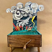 My project for course: Wooden Automata: Bring Sculptures to Life with Movement. Projekt z dziedziny Projektowanie postaci, Rzeźba, Projektowanie zabawek, To, art i Obróbka drewna użytkownika lisascarlin - 19.01.2023