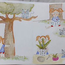 Meu projeto do curso: Criação de personagens a partir de desenhos de observação. Ilustração tradicional, Design de personagens, Desenho, e Sketchbook projeto de Isadora de Lima Cardoso - 17.01.2023