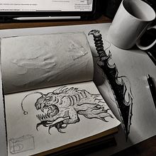 Meu projeto do curso: Sketching diário para inspiração criativa. Traditional illustration, Sketching, Creativit, Drawing, and Sketchbook project by William Douglas - 01.19.2023