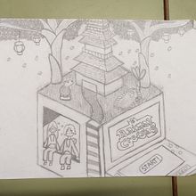 DA - Mundo imaginario perspectiva. Een project van Traditionele illustratie van Mireia Ortigosa - 19.01.2023