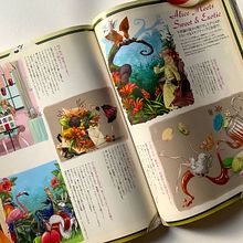 Alice meets Sweet & Exotic. Traditional illustration, Editorial Design, and Digital Illustration project by Cristiana De Zanche - 01.19.2023