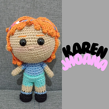 Mi proyecto del curso: Amigurumis: personas tejidas a crochet. Un proyecto de Artesanía, Diseño de juguetes, Tejido, Crochet, Amigurumi y Diseño textil de Diana Carolina Ochoa Vélez - 17.01.2023