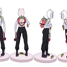 Cómic BURROW creación de personajes. Un progetto di Character design di Mónica Umpiérrez Rebordinos - 19.01.2023