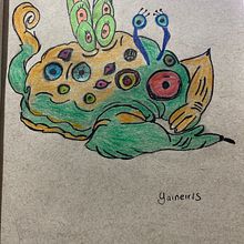 CRIATURAS DE OTRO MUNDO. Ilustração tradicional projeto de Yaneth Jaen - 17.01.2023