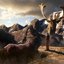 Cacería. Photograph, Photograph, Post-production, VFX, Photo Retouching, Fine-Art Photograph, Photographic Composition, and Photomontage project by hilario.carlos.fb08 - 01.20.2023
