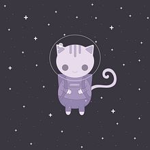 Cats everywhere :D. Traditional illustration project by Cristian Roberti - 03.20.2020