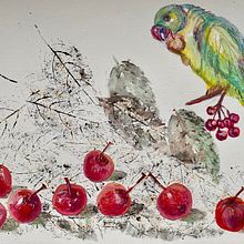 My project for course: Illustrating Nature: A Creative Exploration. Traditional illustration, Painting, Drawing, Watercolor Painting, Ink Illustration, and Naturalistic Illustration project by Vladlena M - 01.20.2023