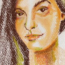 My project for course: Expressive Portrait Drawing with Soft Pastels. Projekt z dziedziny Trad, c, jna ilustracja,  Sztuki piękne,  R, sunek, Portret,  R, sunek art, st i czn użytkownika chiara_gasparetto - 20.01.2023