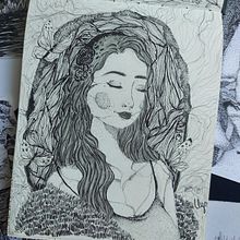 Muñecas de cristal Ein Projekt aus dem Bereich Artistische Zeichnung von Kelly Díaz - 24.07.2021