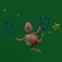Mi proyecto del curso: Creación de personajes en 3D con Blender . Un progetto di 3D, Character design, Modellazione 3D, Character design 3D e Progettazione 3D di Romina Lezcano - 19.01.2023