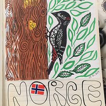 Mein Abschlussprojekt für den Kurs: Illustriertes Tagebuch: Tägliche bewusste Übung. Un progetto di Belle arti, Bozzetti, Creatività, Disegno e Sketchbook di bernadette_samm - 21.01.2022