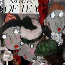My project for course: Mixed-Media Illustration: Activate Your Imagination. Ilustração tradicional, Artes plásticas, Colagem, Desenho, e Pintura Acrílica projeto de sandi - 21.01.2023