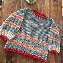 Il mio progetto del corso: Introduzione al lavoro a maglia di indumenti oversize. Un proyecto de Diseño de complementos, Diseño de moda, Tejido y Tejido de punto de desi_bette - 21.01.2023