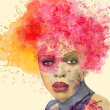 people of color. Un proyecto de Ilustración tradicional, Bellas Artes, Pintura, Dibujo, Pintura a la acuarela, Dibujo de Retrato y Dibujo artístico de silke_mo - 21.01.2023
