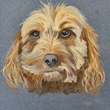 Pastel portrait 'Tilley'. Traditional illustration, and Fine Arts project by suemackenzie186 - 01.22.2023